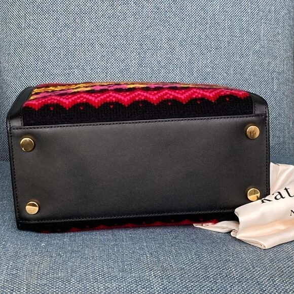 Kate Spade New York Women’s Manhattan Carnival Fair Isle Small Tote - Picture 12 of 14